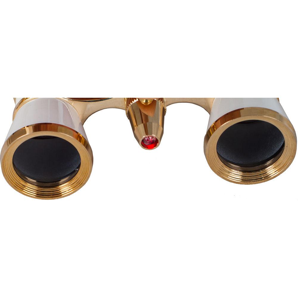 Levenhuk Broadway 325N Opera Glasses with Lorgnette