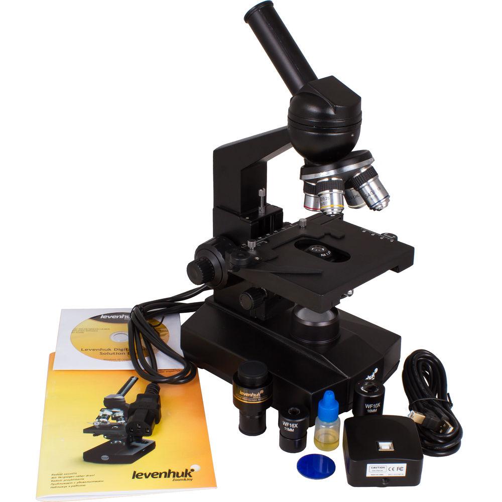 Levenhuk D320L Monocular Microscope with 3.1MP Camera