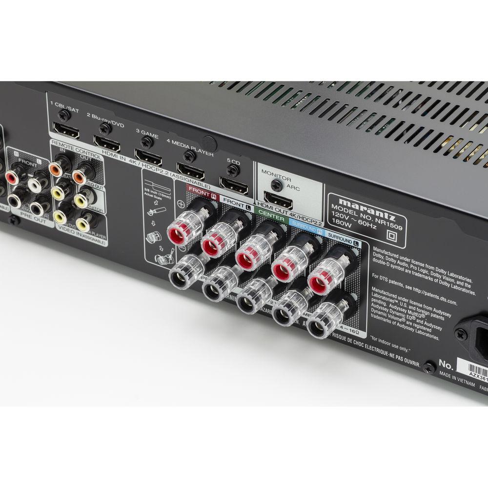 Marantz NR1509 5.2-Channel Network A V Receiver