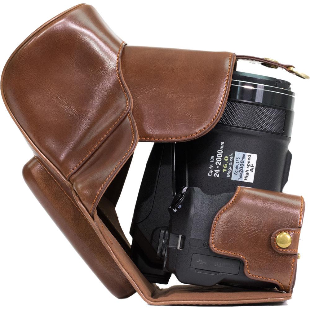 MegaGear Ever Ready Camera Case with Bottom Opening for Nikon P900 P900s