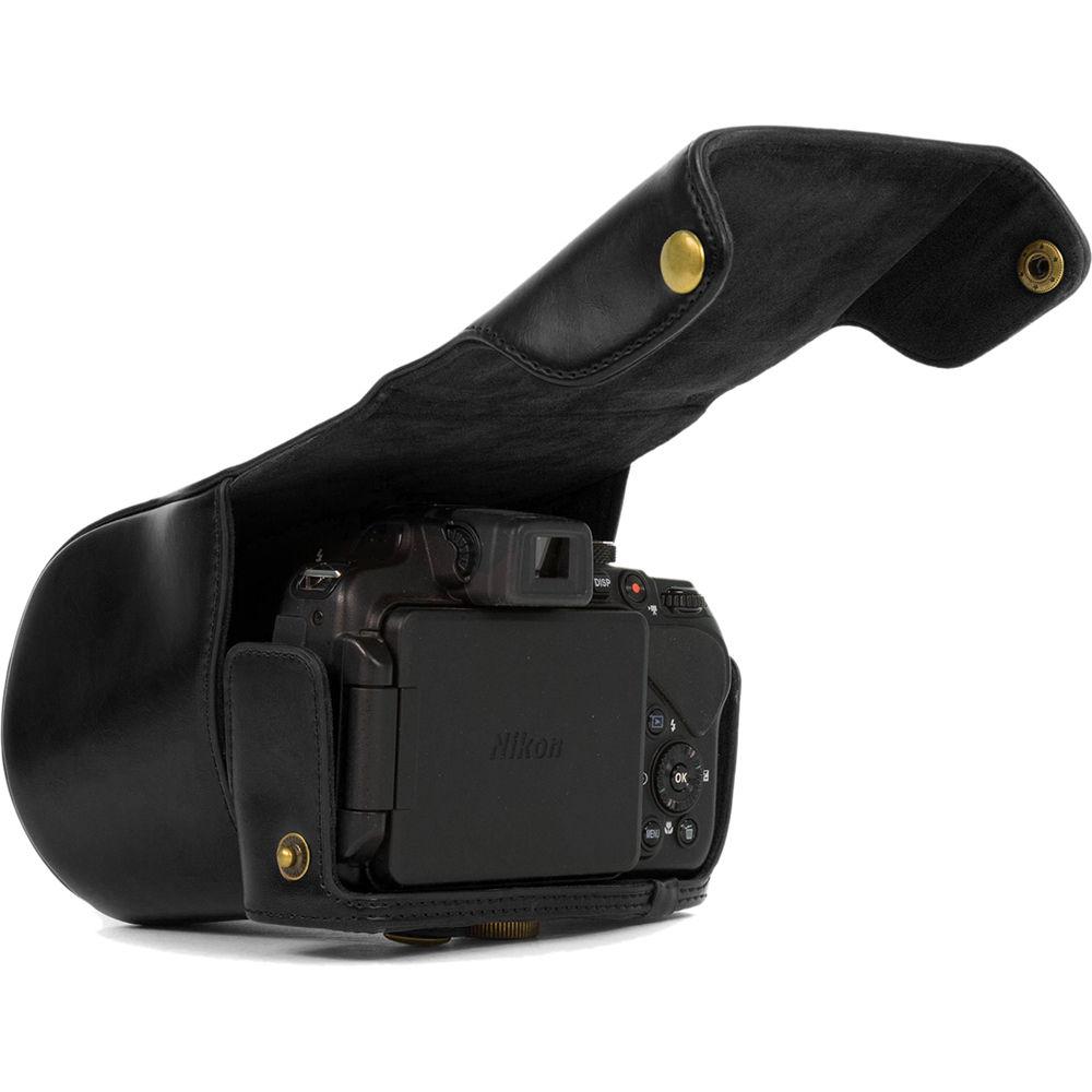 MegaGear Ever Ready Leather Camera Case for Nikon COOLPIX B700