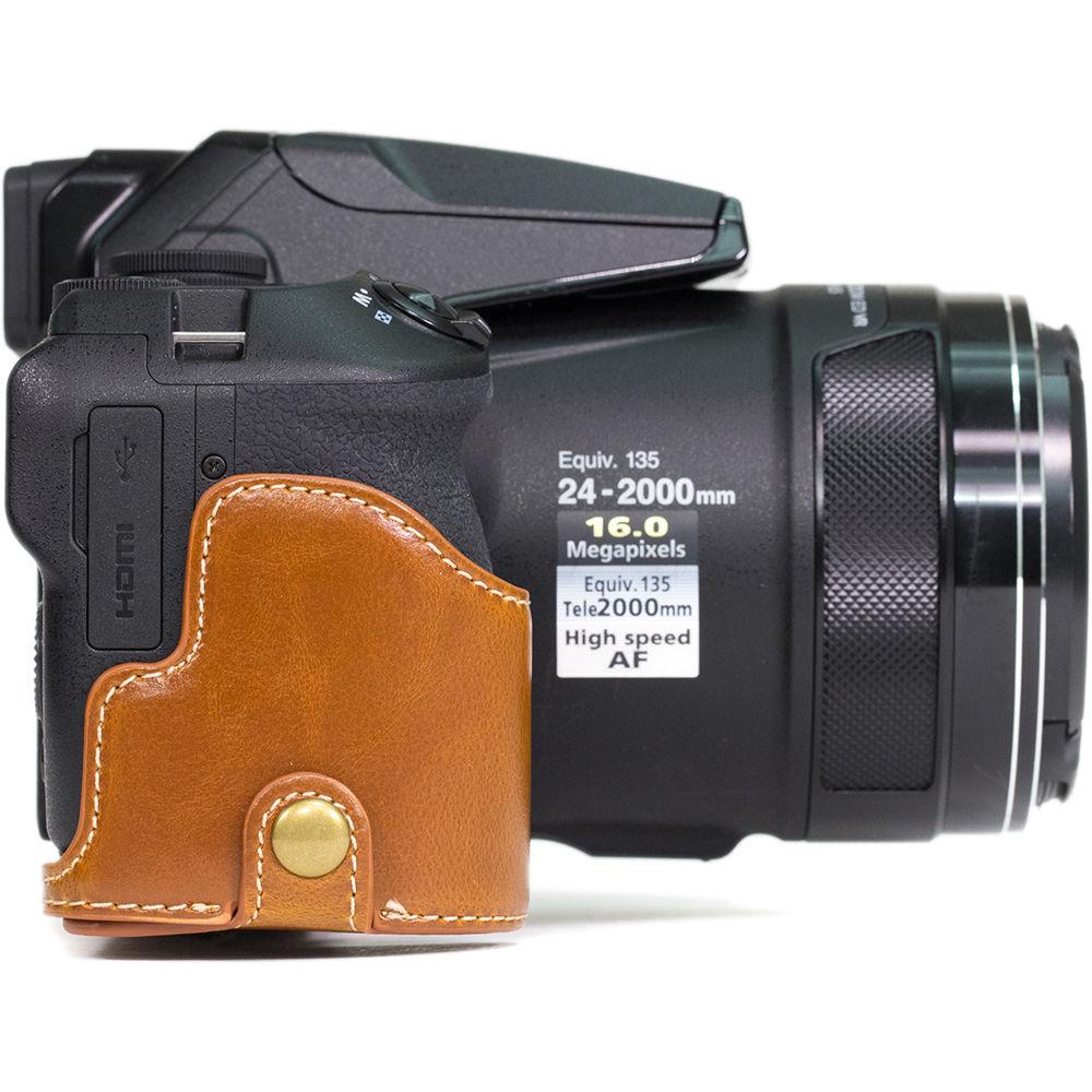 MegaGear Half-Bottom Ever Ready Case for Nikon COOLPIX P900 P900S