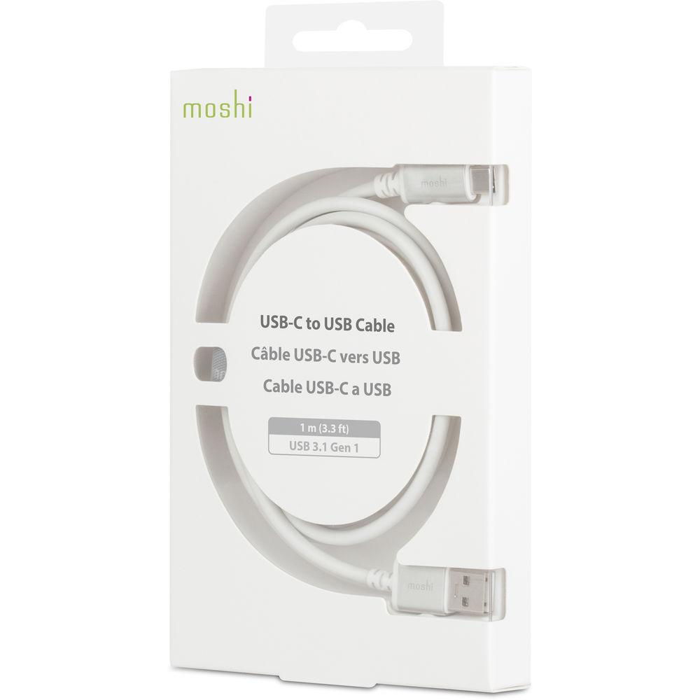 Moshi USB 3.0 Type-C Male to USB Type-A Male Cable