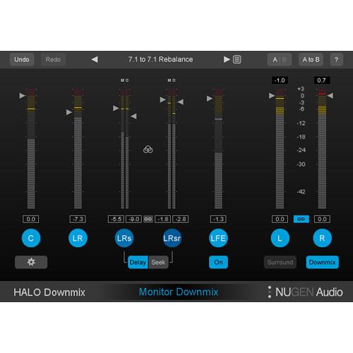 NuGen Audio Halo Downmix - Surround to Stereo Downmixer Plug-In