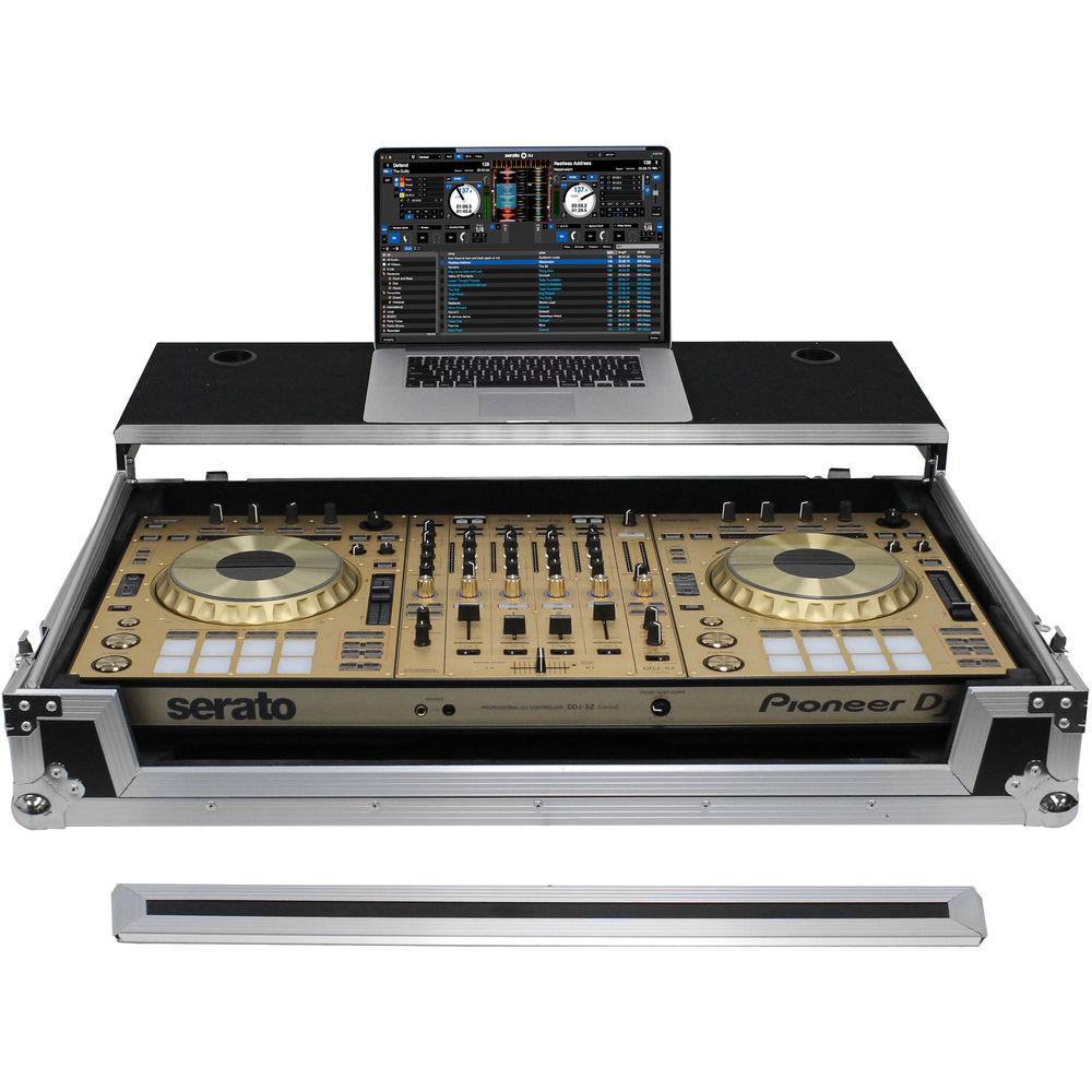 Odyssey Innovative Designs Flight Case for Pioneer DDJ-RZ SZ SZ2 DJ Controller with Wheels