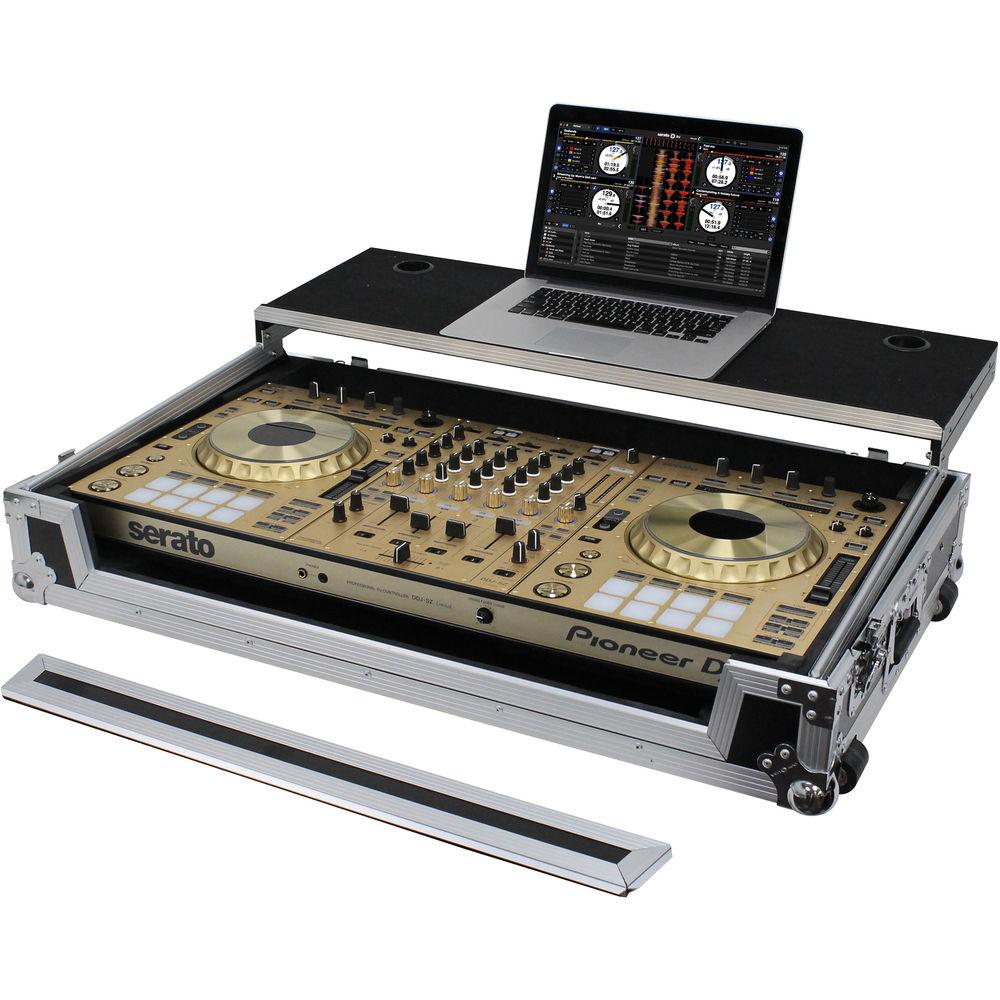 Odyssey Innovative Designs Flight Case for Pioneer DDJ-RZ SZ SZ2 DJ Controller with Wheels