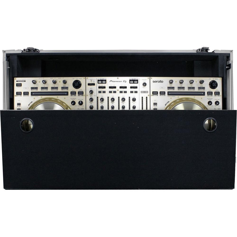 Odyssey Innovative Designs Flight Case for Pioneer DDJ-RZ SZ SZ2 DJ Controller with Wheels