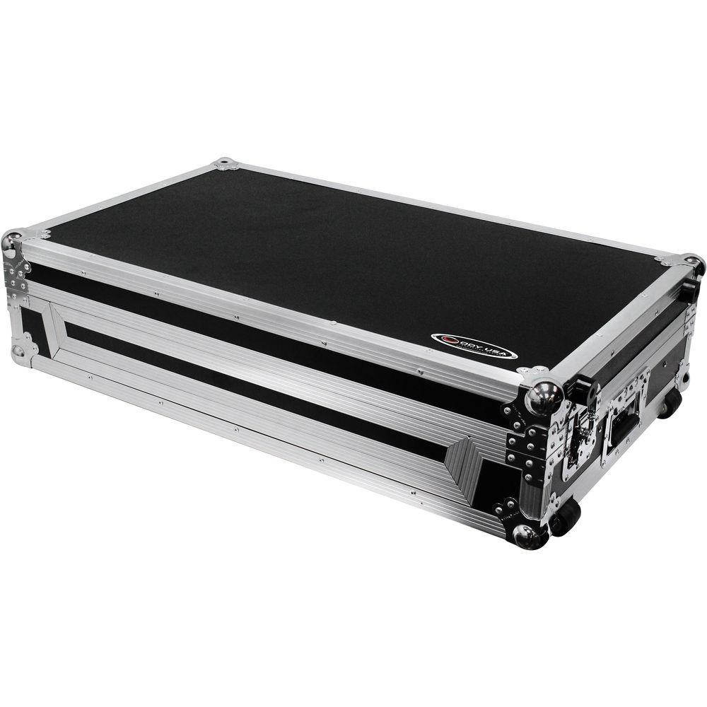 Odyssey Innovative Designs Flight Case for Pioneer DDJ-RZ SZ SZ2 DJ Controller with Wheels