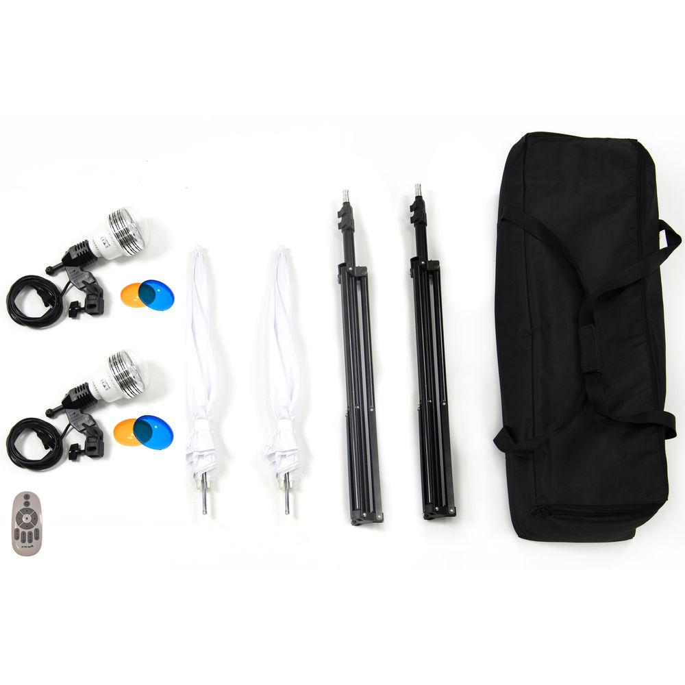 Savage 700W LED Studio Light Kit