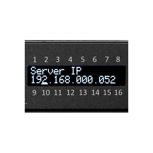 SERIAL IMAGE 16 x 16 Mainframe Router with Direct Routing Control Crosspoint for SIX Platform