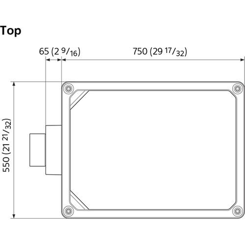 Sony 2000-Lumen 4K SXRD Projector