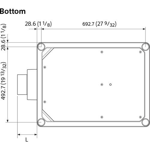 Sony 2000-Lumen 4K SXRD Projector