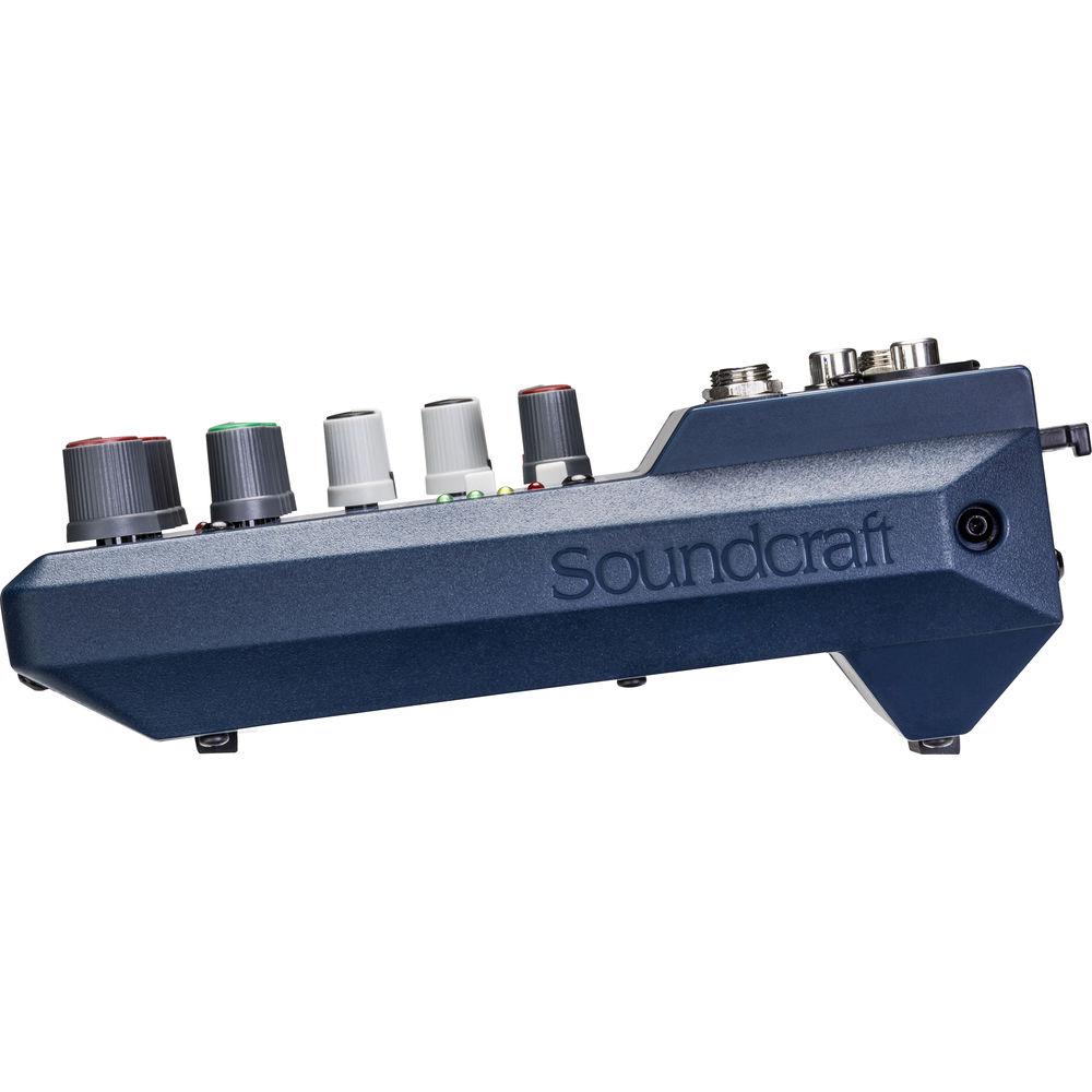 Soundcraft Notepad-5 Small-Format Analog Mixing Console with USB I O