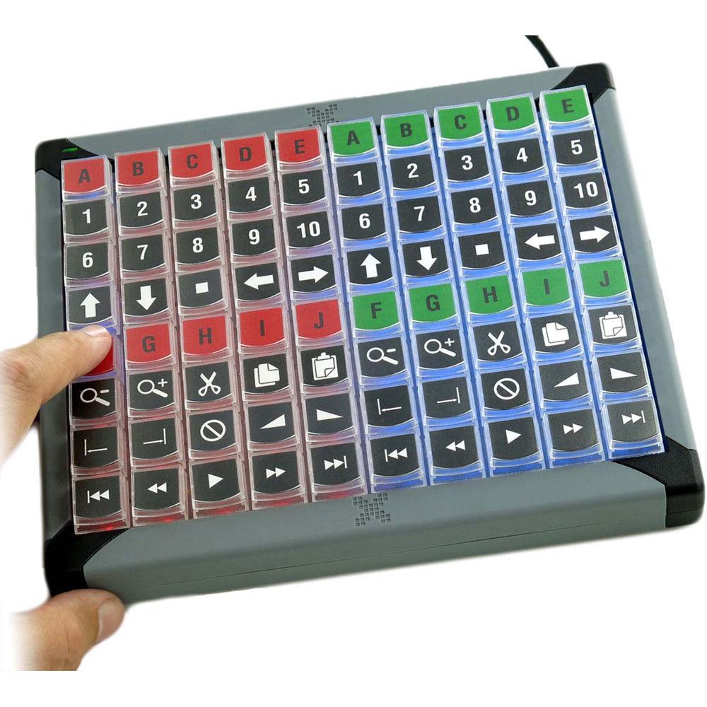 X-keys 8 Dedicated Keys Optimized For Controlling A Kvm. These Keys Can Send Any Key Combination, Macro, Or