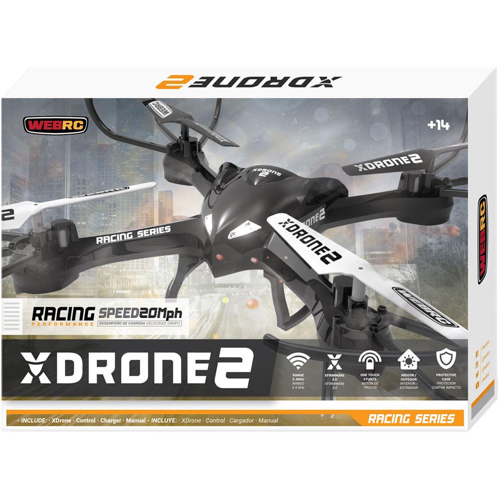 XDrone 2 Drone with 6-Axis Gyroscope & 2.4 GHz Remote Control