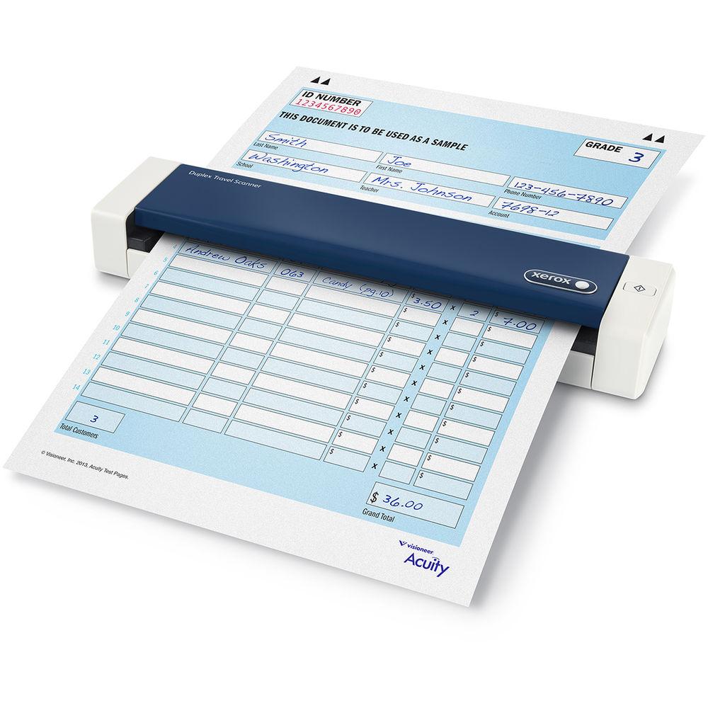 Xerox Duplex Travel Scanner