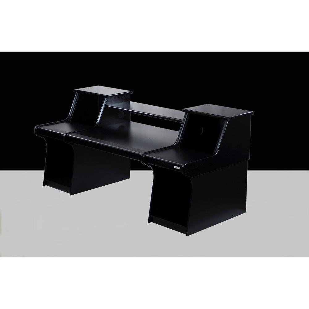 Zaor Terra Studio Desk with 16 RU Rack Bay