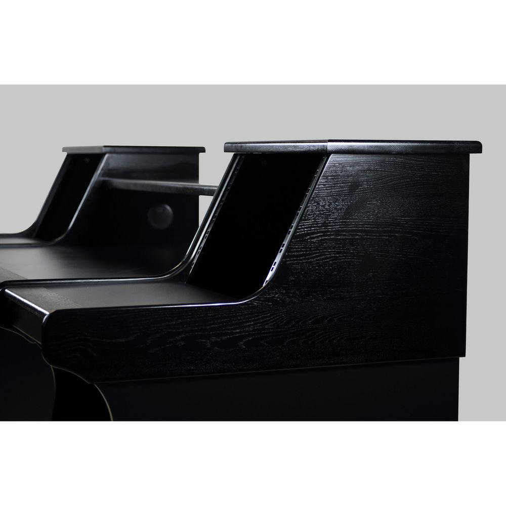 Zaor Terra Studio Desk with 16 RU Rack Bay