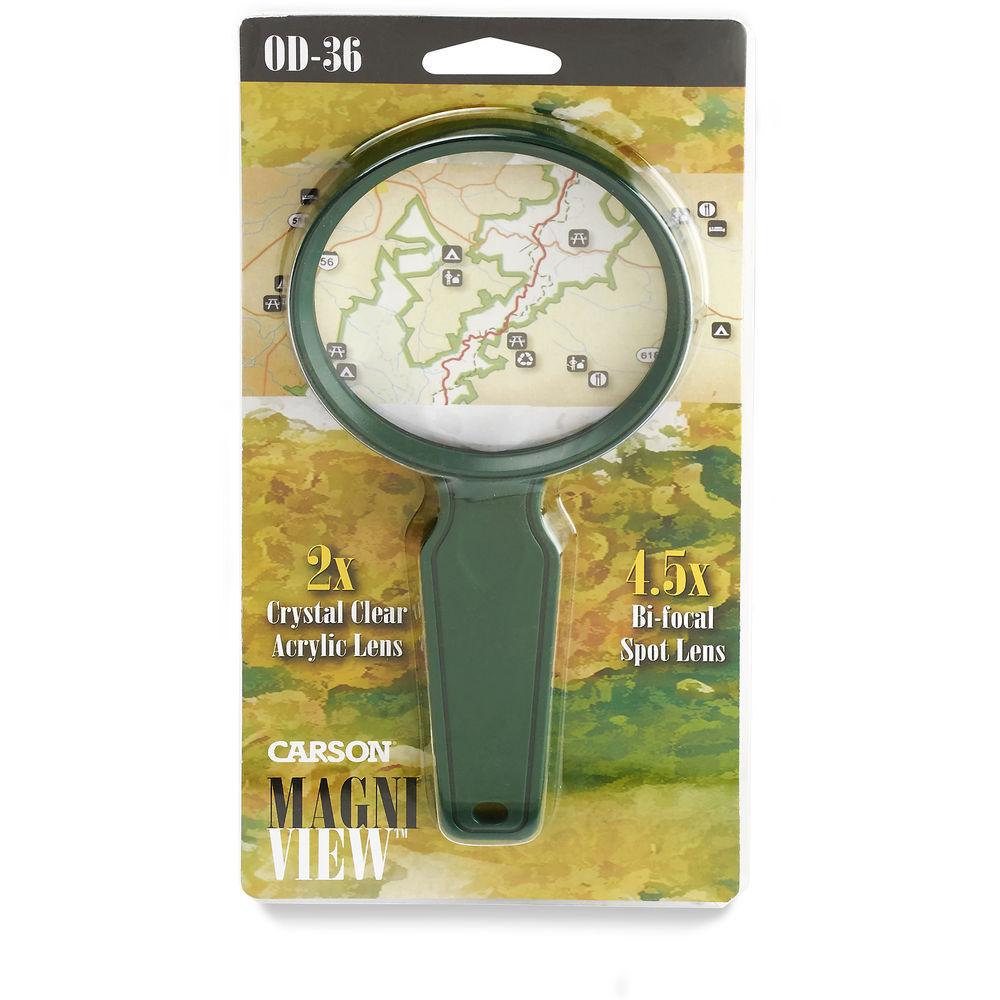Carson OD-36 MagniView Magnifier with 4.5x Power Spot