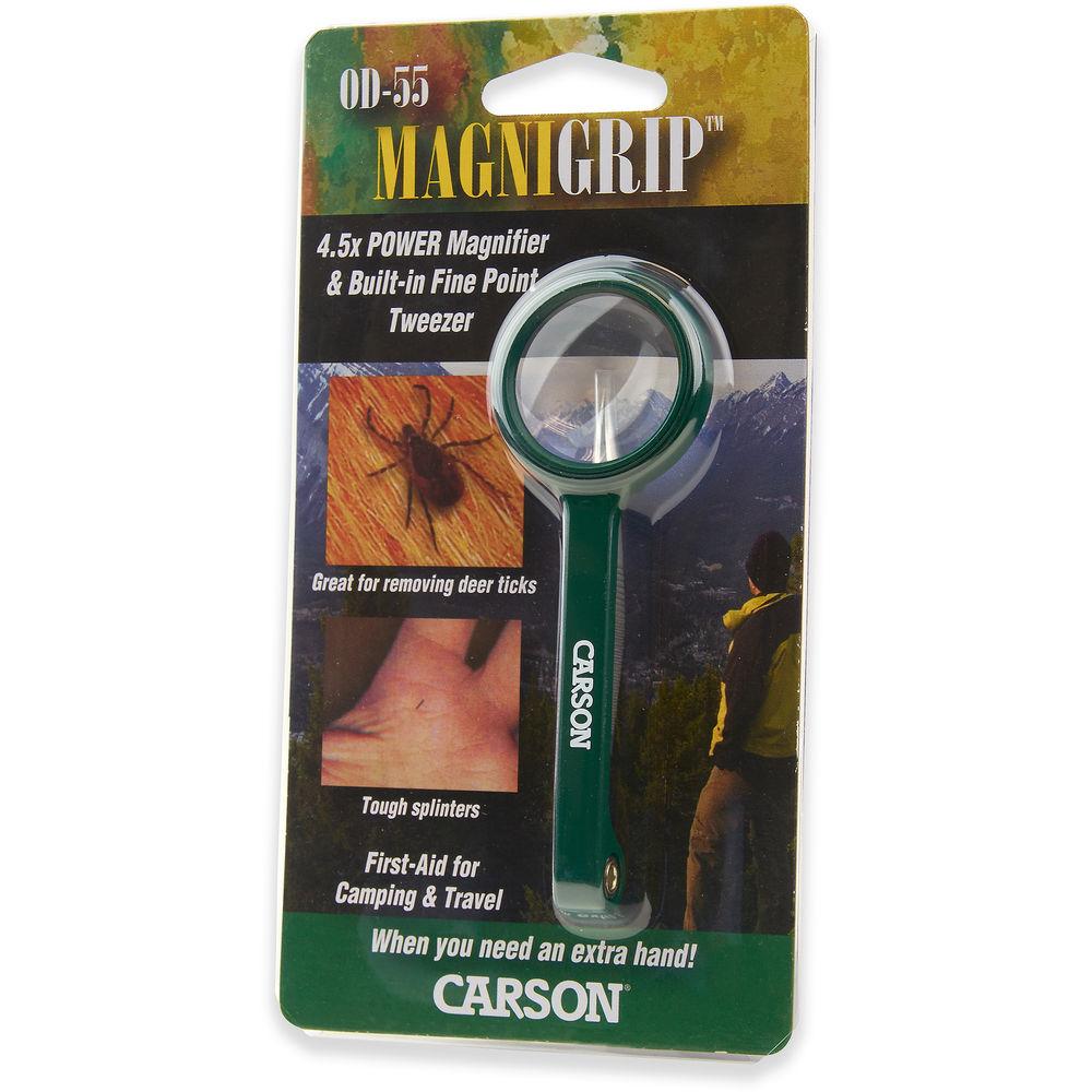 Carson OD-55 4.5x MagniGrip Magnifier