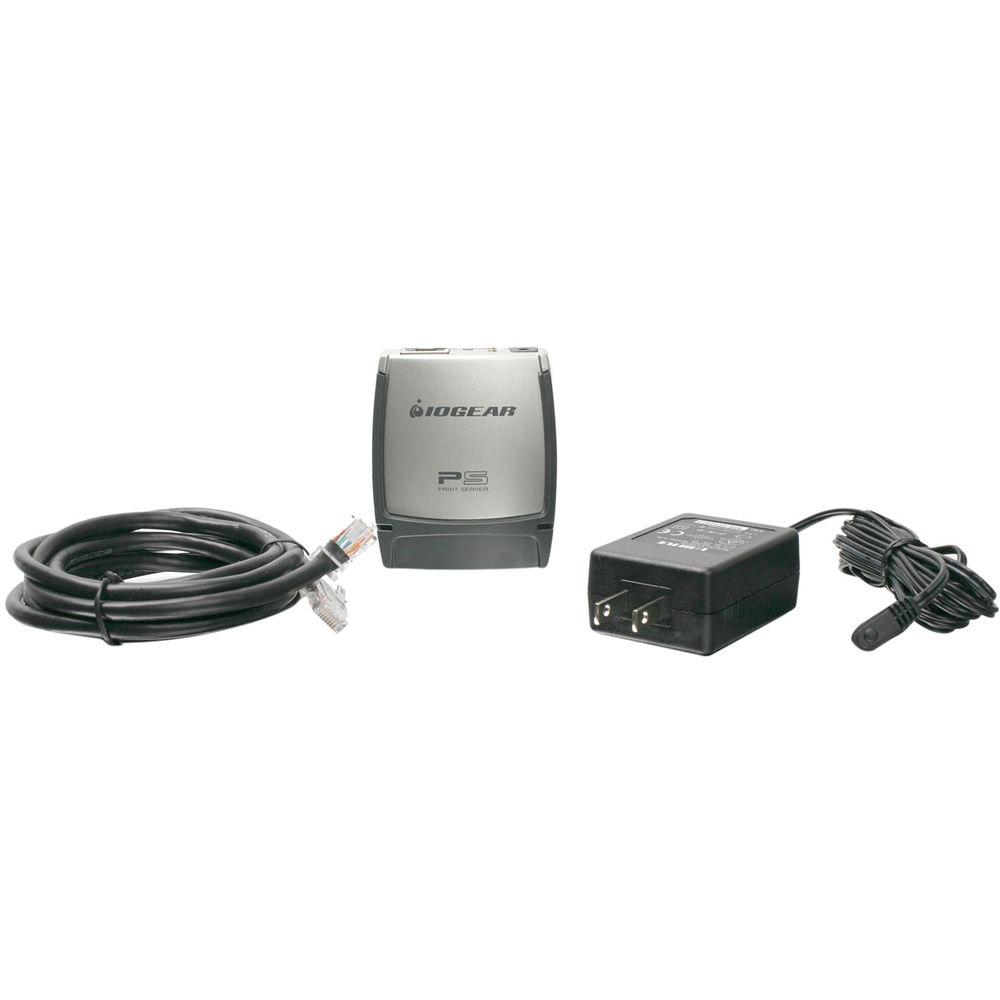 IOGEAR GPSU21 Single Port USB-2 to Ethernet Print Server