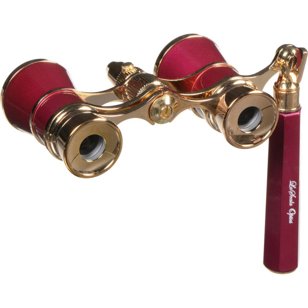 LaScala Optics 3x25 Iolanta Opera Glasses with Flashlight