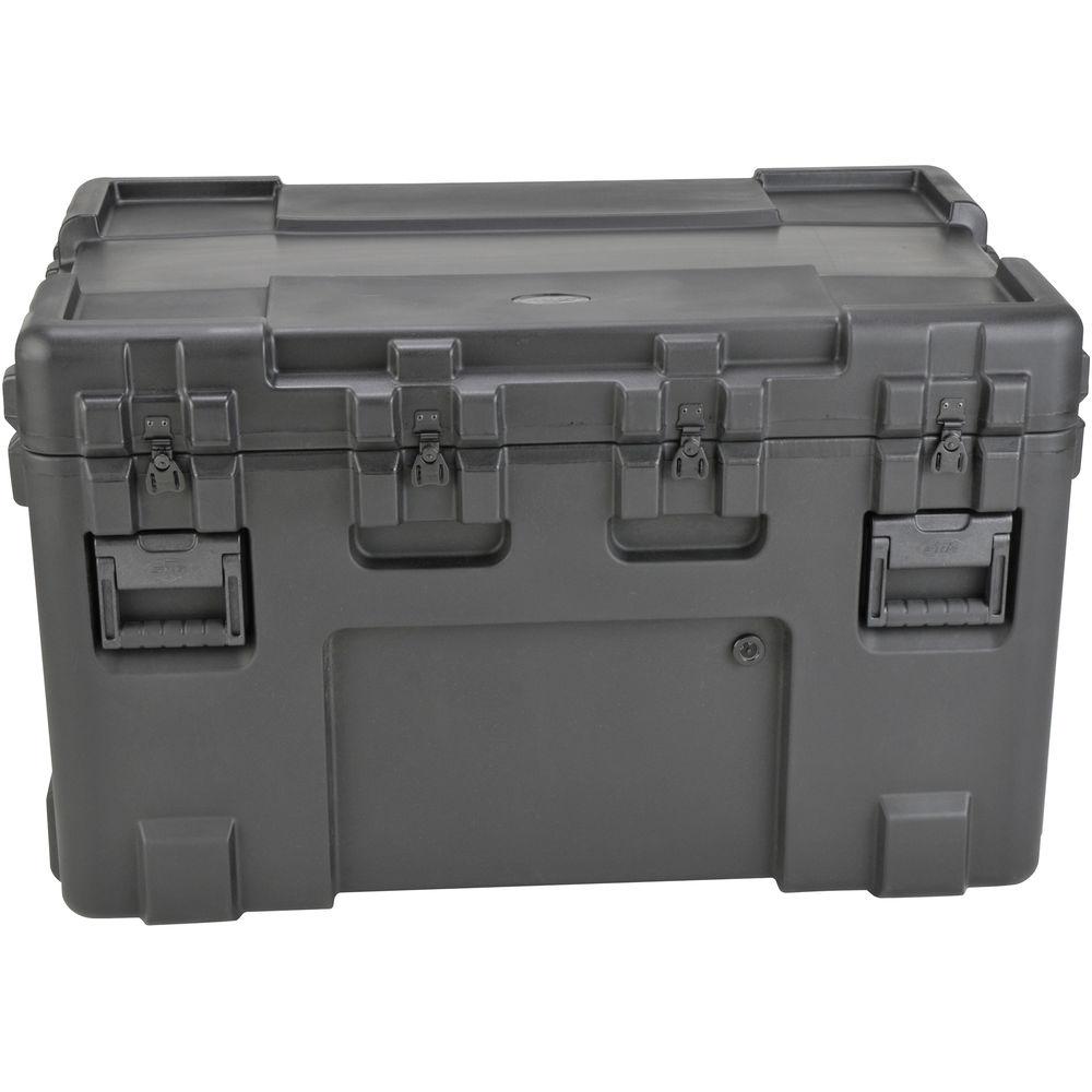 SKB 3R4024-24B-L Roto-Molded Mil-Standard Utility Case with Layered Foam Empty Interior