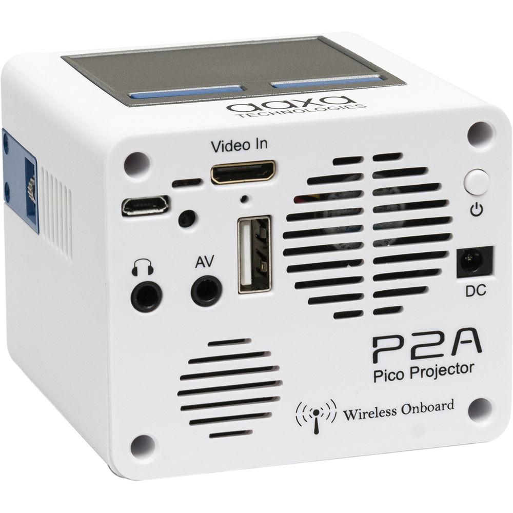 AAXA Technologies P2-A 130-Lumen WVGA LED Smart Pico Projector