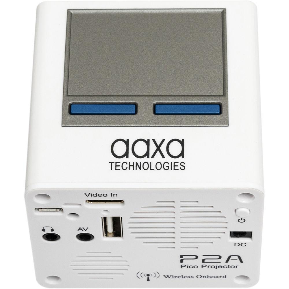 AAXA Technologies P2-A 130-Lumen WVGA LED Smart Pico Projector, AAXA, Technologies, P2-A, 130-Lumen, WVGA, LED, Smart, Pico, Projector