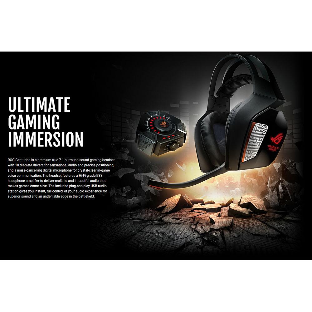 ASUS Republic of Gamers Centurion USB Gaming Headset