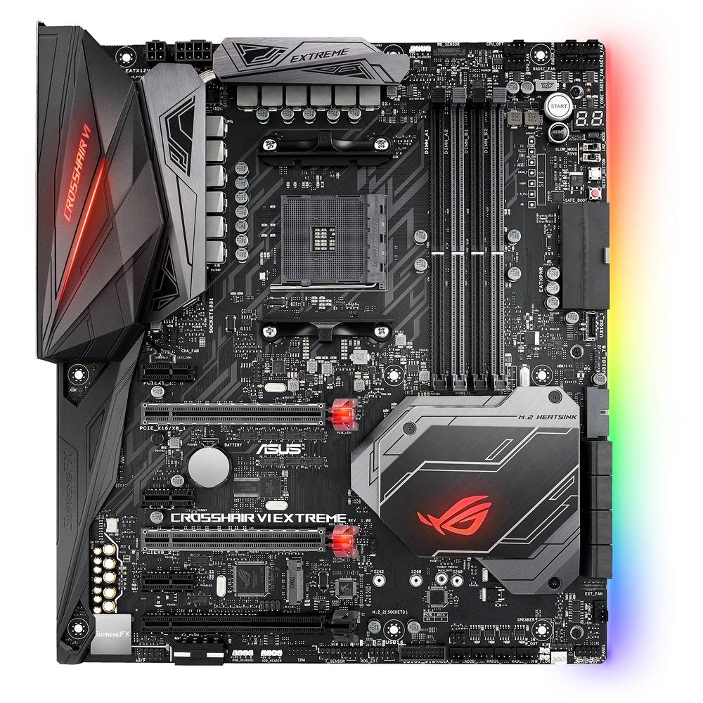 ASUS Republic of Gamers Crosshair VI Extreme AM4 Extended ATX Motherboard
