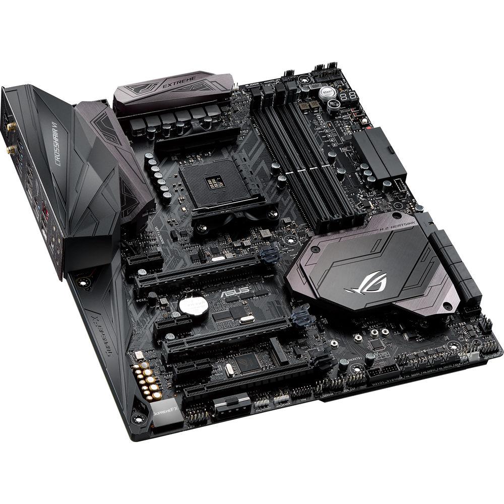 ASUS Republic of Gamers Crosshair VI Extreme AM4 Extended ATX Motherboard