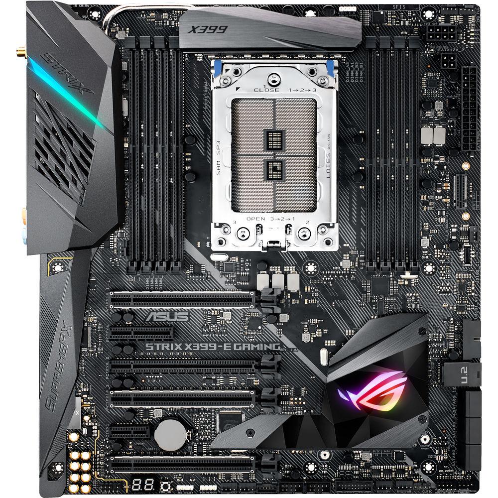 ASUS Republic of Gamers Strix X399-E Gaming TR4 Extended ATX Motherboard
