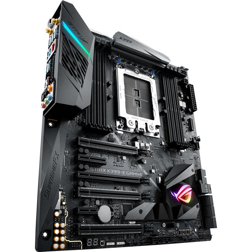 ASUS Republic of Gamers Strix X399-E Gaming TR4 Extended ATX Motherboard