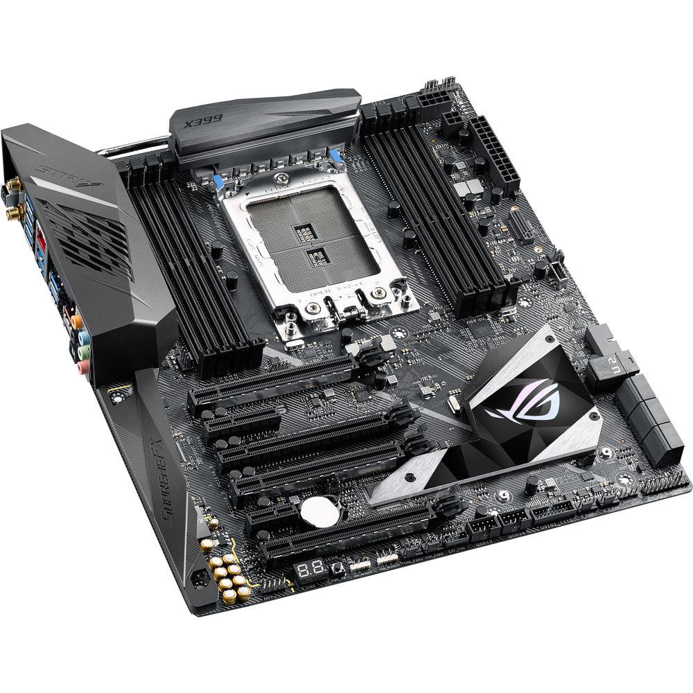 ASUS Republic of Gamers Strix X399-E Gaming TR4 Extended ATX Motherboard