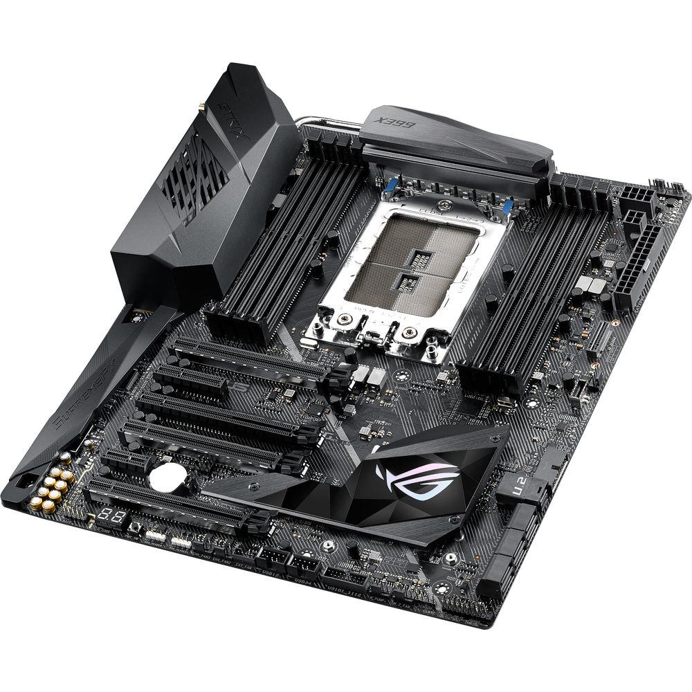 ASUS Republic of Gamers Strix X399-E Gaming TR4 Extended ATX Motherboard