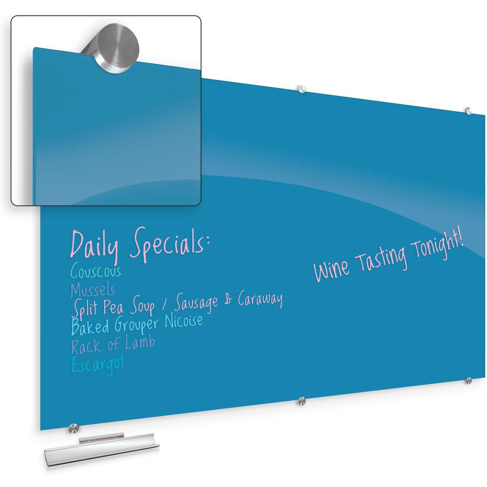 Balt 83845 Visionary Magnetic Glass Dry Erase Whiteboard