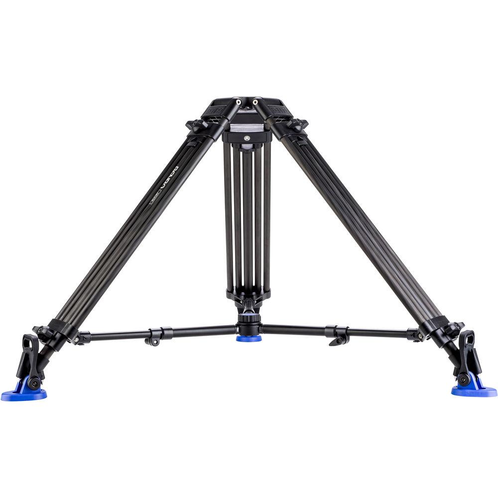 Benro C673TM Carbon Fiber Tandem-Leg Video Tripod