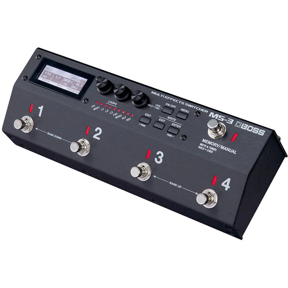 BOSS MS-3 Multi-Effects Switcher with Onboard Processing
