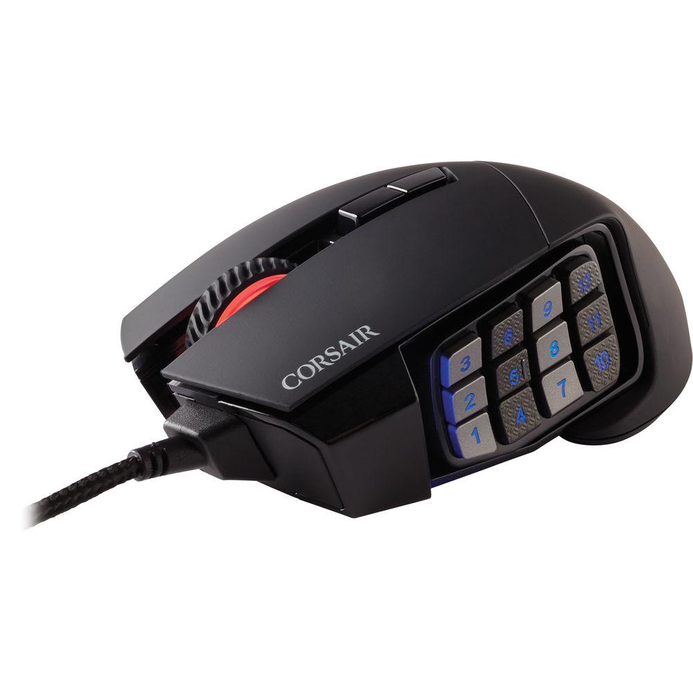 Corsair Scimitar PRO RGB Optical MOBA MMO Gaming Mouse