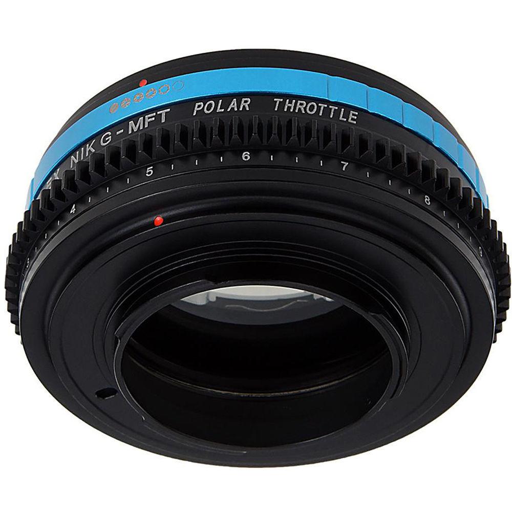 FotodioX Nikon F Lens to Micro Four Thirds Camera Vizelex Polar Throttle Adapter