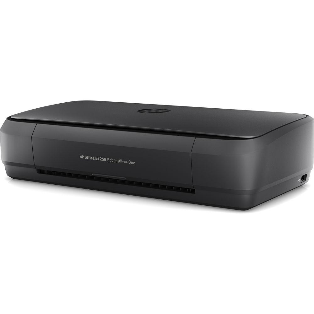HP OfficeJet 250 Mobile All-in-One Inkjet Printer