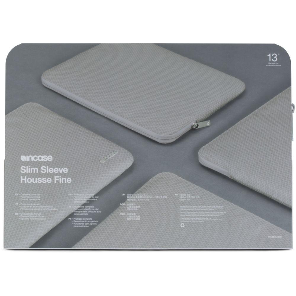 Incase Designs Corp Slim Sleeve with Diamond Ripstop for 13" MacBook Pro