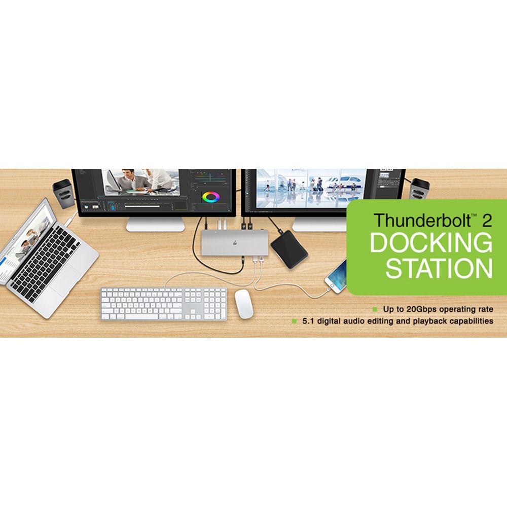 IOGEAR Thunderbolt 2 Docking Station Kit with GearPower DuoLinq Mobile Power Station