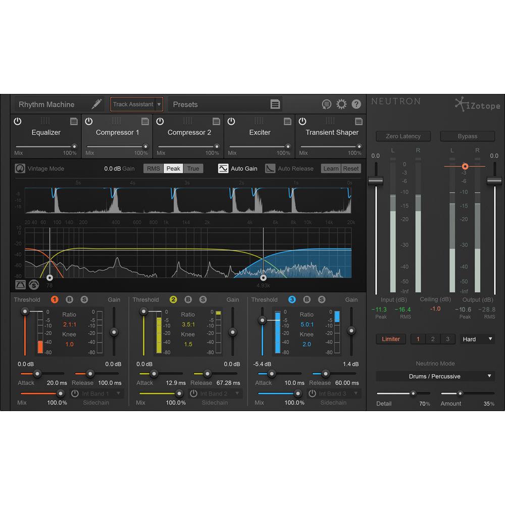 iZotope Neutron Elements - Channel Strip Software