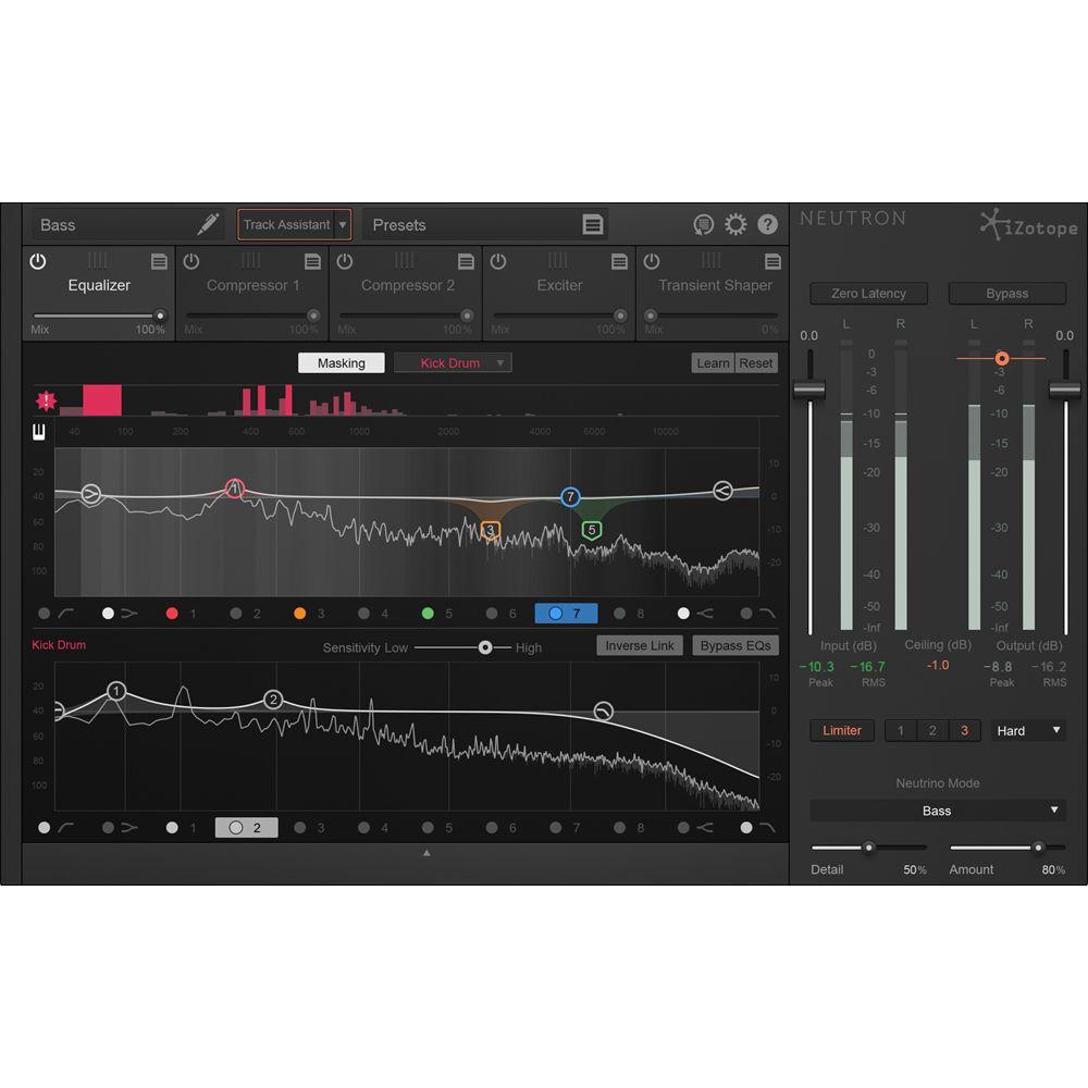 iZotope Neutron Elements - Channel Strip Software