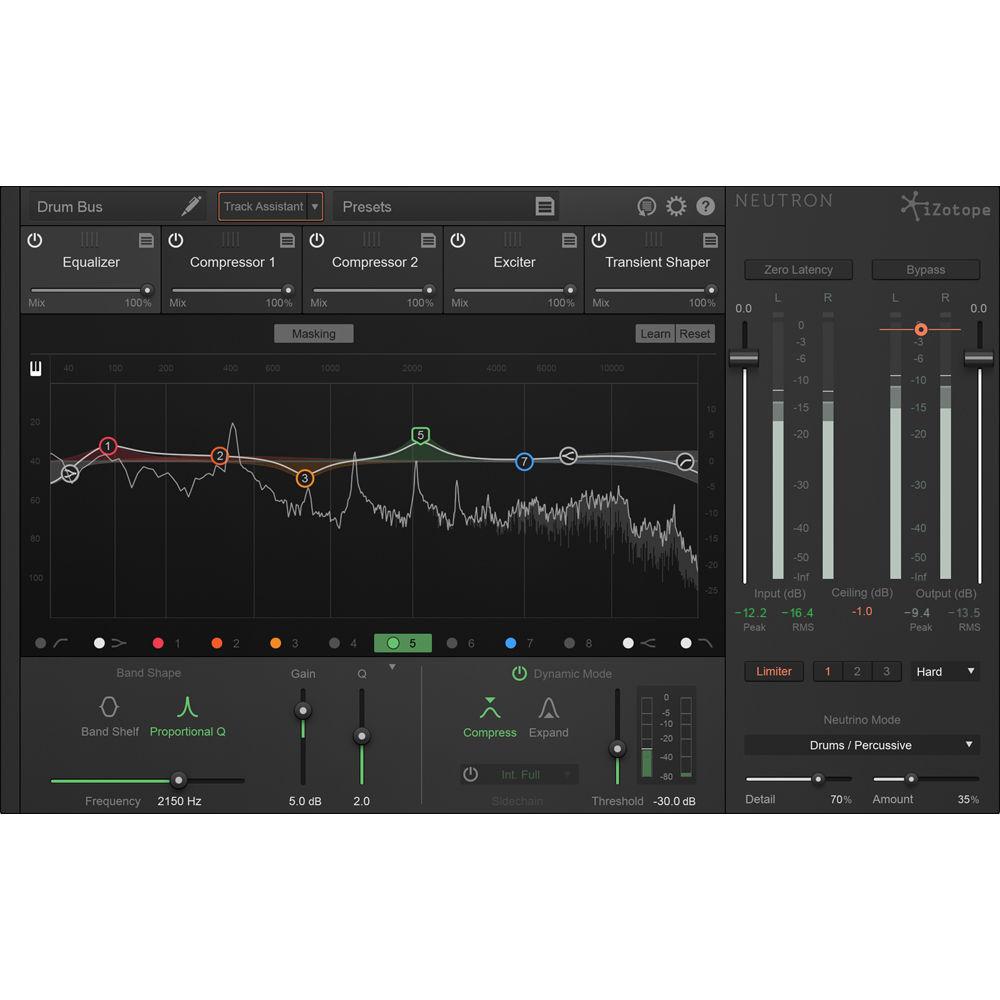 iZotope Neutron Elements - Channel Strip Software