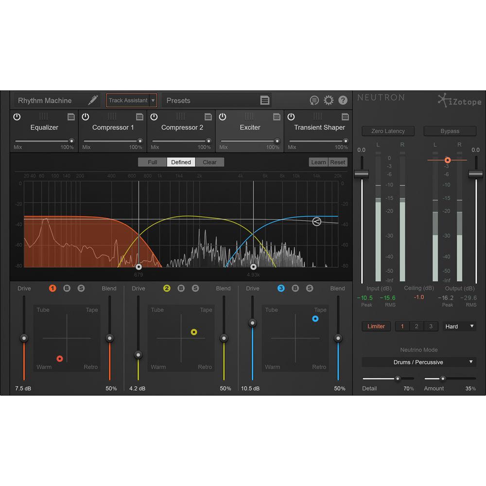 iZotope Neutron Elements - Channel Strip Software
