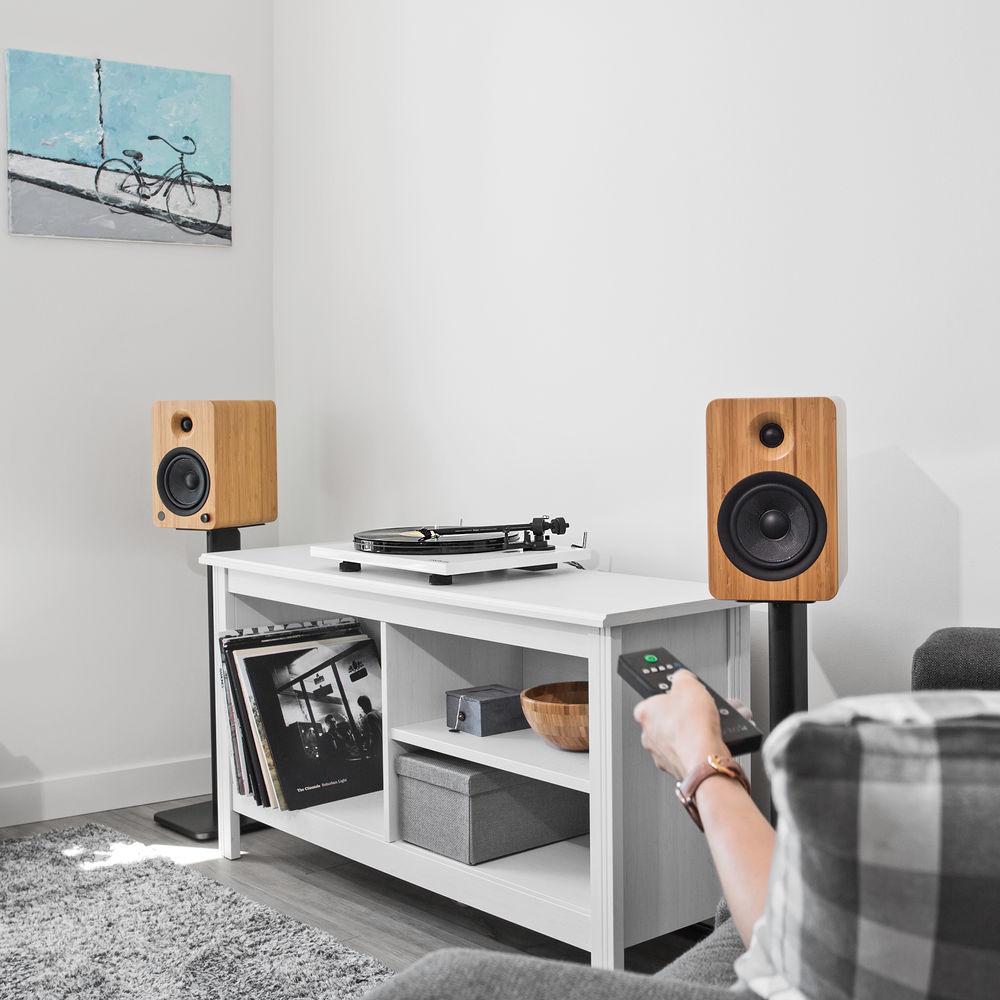 Kanto Living YU6 2-Way Powered Bookshelf Speakers