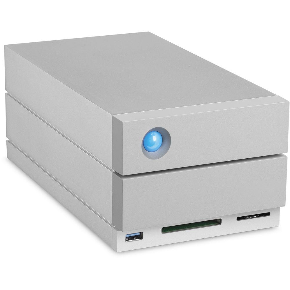 LaCie 8TB 2big Dock 2-Bay RAID Array Thunderbolt 3